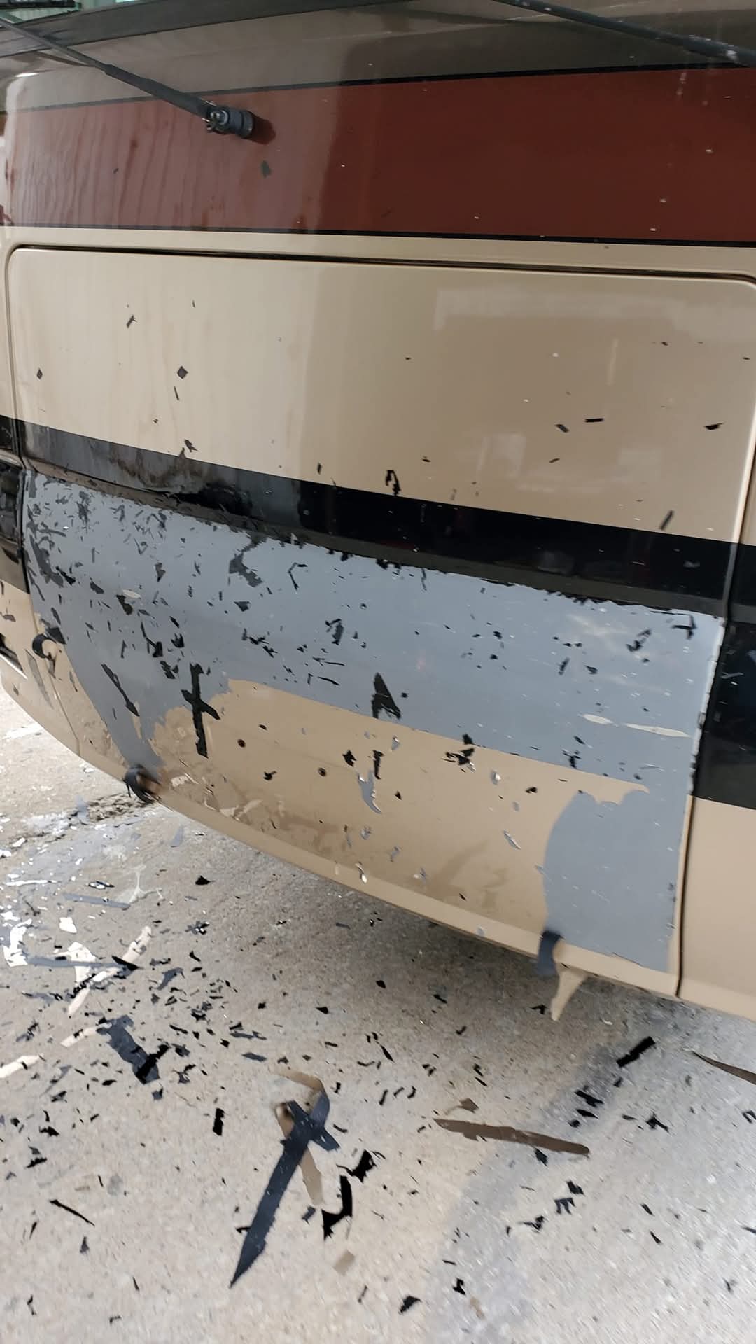 RV fiberglass repair